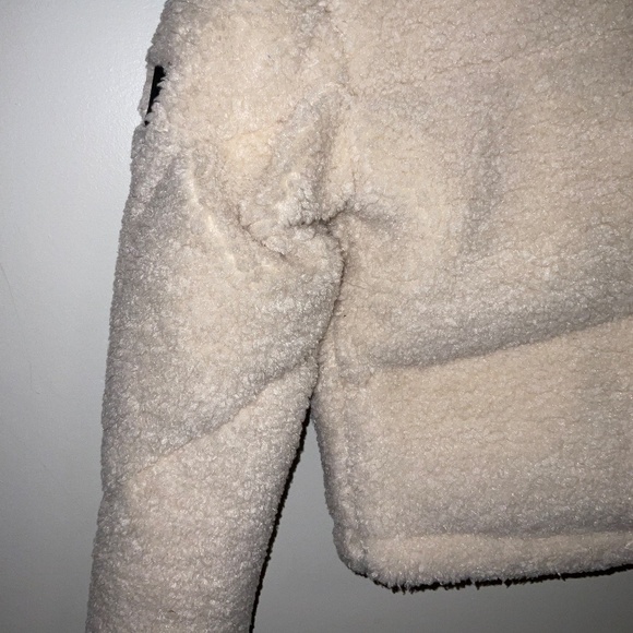 SAM. NYC Girls Sherpa Mid Coat – Size 8 (Almond) – NWT - Picture 6 of 14